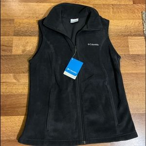 Womens columbia thin fleece vest